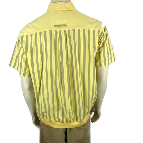 Vintage Van Huesen Custom Club  Mens Shirt XL Ocean Club Summer League Banded - Picture 4 of 6